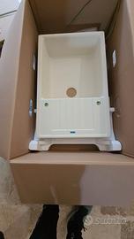 lavabo e rubinetto nuovi per cucina