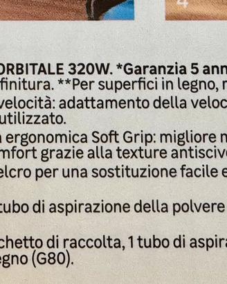 Levigatrice Orbitale DEXTER 320W