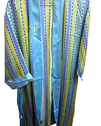 Vestaglia Vestito da casa 100% Pura Seta Italy M/L