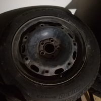 Cerchi r 14 e gomme invernali volkswagen polo