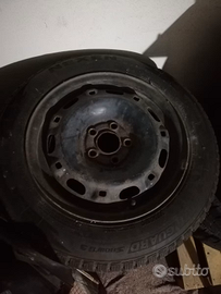 Cerchi r 14 e gomme invernali volkswagen polo