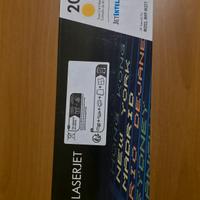 Cartuccia Originale HP 201A Giallo Mai Aperta
