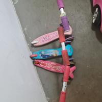  3 monopattini per bambini 