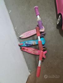  3 monopattini per bambini 