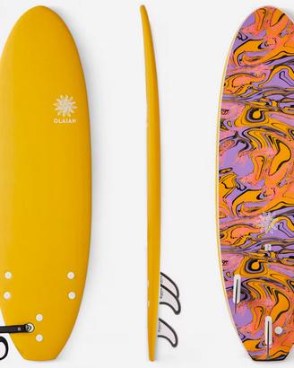 Tavola surf 6' 500 SOFT in schiuma giallo