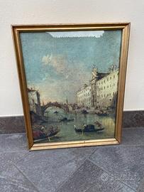 Stampa su tela con cornice