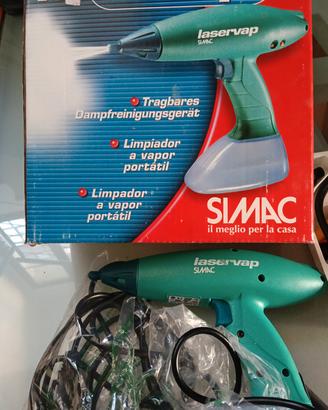 Pulitore a vapore Simac con accessori 