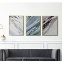 Set di 3 quadri moderni