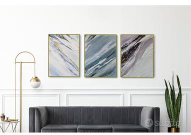 Set di 3 quadri moderni