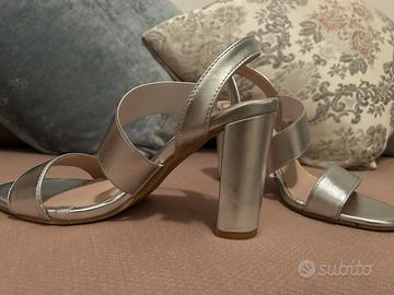 Scarpe donna 37 argento