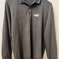 Polo Puma Grigia – Stile Sportivo Elegante