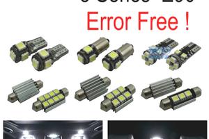 KIT 17 LAMPADE LED INTERNE BMW SERIE 3 E90 SEDAN 3