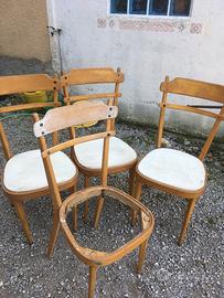 4 sedie vintage