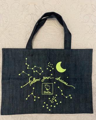 Shopping Bag Dodo in Denim