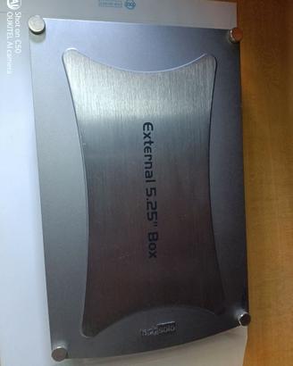 CASE CONTENITORE PER DISCO ESTERNO-DVD