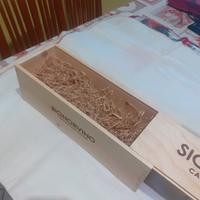 Cassettina in legno 1 bottiglia 
Molto ben rifinit