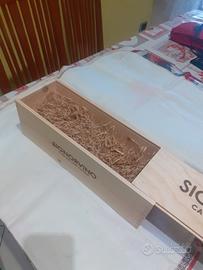 Cassettina in legno 1 bottiglia 
Molto ben rifinit