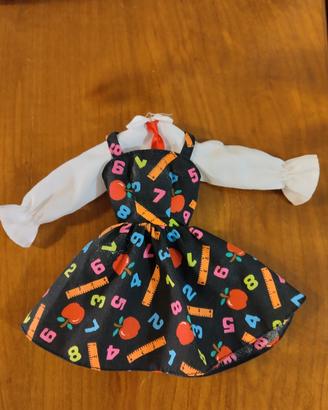 vestito Barbie maestra