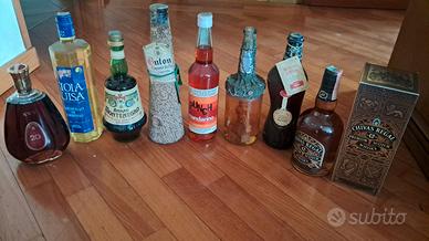 Bottiglie da collezione vintage