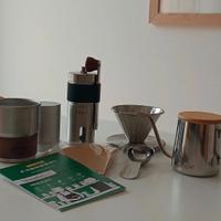 set da viaggio per caffe