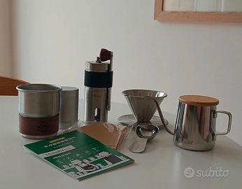 set da viaggio per caffe