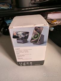 Ricarica Cellulare Wireless 4 in 1