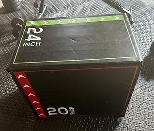 Box plyo 3-in-1 per fitness crossfit nuovo