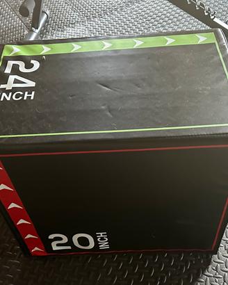Box plyo 3-in-1 per fitness crossfit nuovo