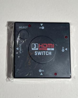 Switch HDMI 3 porte 1080P automatico