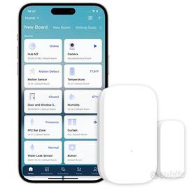 Aqara Sensore Porte Finestre Zigbee, Richiede Aqar