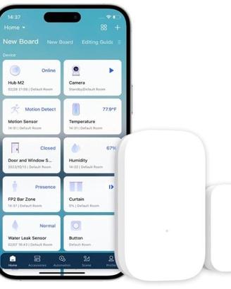 Aqara Sensore Porte Finestre Zigbee, Richiede Aqar