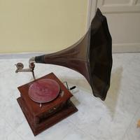 Grammofono con tromba cm 58  x 60