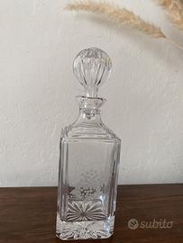 Bottiglia da whisky vintage.