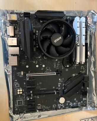 B550 + 32gb ram + ryzen 5 5600