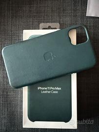 iPhone 11 Pro Max Custodia in cuoio
