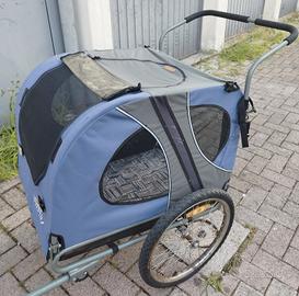 Rimorchi per cani da bici 