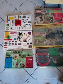 Giochi in scatola didattici vintage 