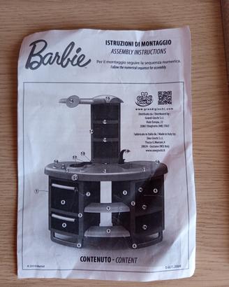 Cucina bambina Barbie