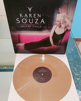 Karen Souza Velvet Vault Limited Gold Edition  LP