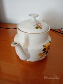 Set Teiera, caffettiera e due lattiere Karim