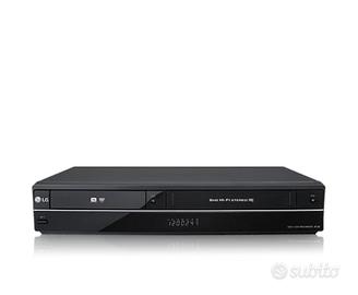 Combo VHS con MASTERIZZATORE DVD LG Rc388