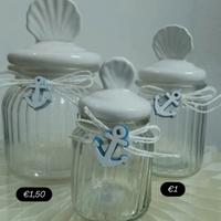 Barattoli  e barattolini in vetro