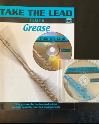 Libro canzoni GREASE per flauto traverso con CD