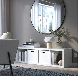 Mobile Ikea Kallax e divisorio per bottiglie