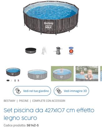 Piscina Bestway Steel Pro Max 4.27x10.7
