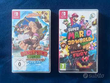 Donkey Kong Tropical Freeze+Super Mario 3D World