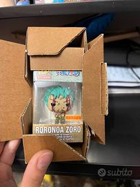Portachiavi roronoa zoro one piece exclusive box
