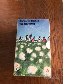 Via col Vento cofanetto Mondadori 1971 prima ed