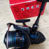 Daiwa saltist  blu 4000
