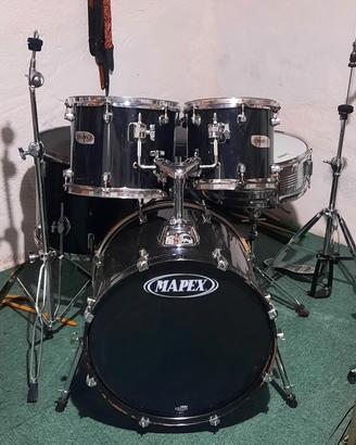 batteria mapex 20,14,12,10 senza piatti consegno